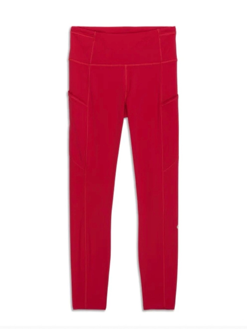 Lululemon Fast and Free High-Rise leggings size 4 red - Picture 2 of 8